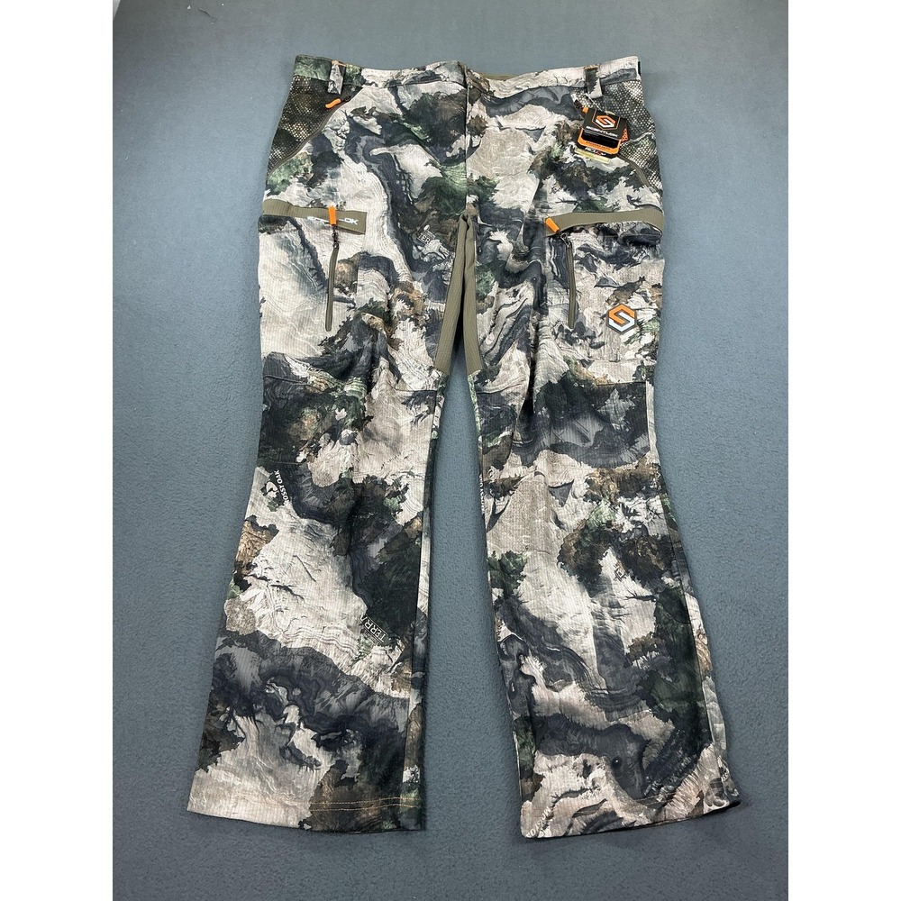 ScentLok Pants Mens 2XL Camo Savanna Aero Mossy Oak Terra‎ Lightweight Hunting